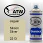 Preview: Jaguar, Silicon Silver, 2213: 400ml Sprühdose, von ATW Autoteile West.